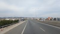 Busfahrt über die Autobahn in Limassol