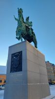 Silvesterreise Stockholm - Statue von Karl XIV. Johannes