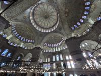 31.12.2024: Stadtrundgang durch Istanbul: Blaue Moschee von innen 