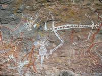 Felsmalereien in Nourlangie