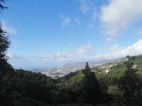 Blick von Palheiro Gardens auf Funchal
