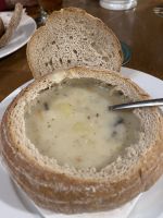 23.12.24 Brünn- lecker Kartoffelsuppe mit viel Knoblauch