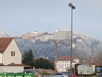  Neujahr: Blick vom Hotel zur Veste Oberhaus