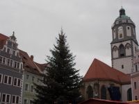 DSCN9655.JPG Wintermarkt Meißen mit Frauenkirche und Glockenspiel