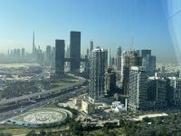 Aussicht vom Dubai Bilderrahmen 