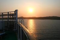 Sonnenuntergang über Roatan