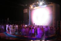 Open Air Disko auf der 