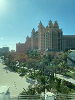 Fahrt mit der Monorail zur Palmeninsel - Atlantis Hotel