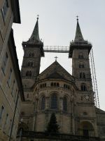 Der Hohe Dom St.Peter und St. Georg in Bamberg, Domplatz