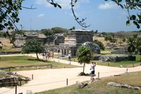 Maya-Stätte Tulum in der Karibik