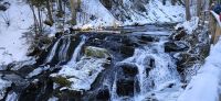 Wasserfall im Schwarzwassertal