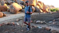 Namibia - kleine Wanderung mit Darius