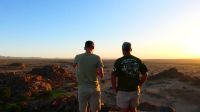 Namibia - Sundowner auf dem Hausberg