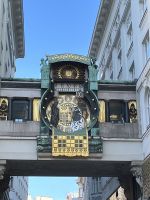 26.12.24 Ausflug nach Wien - Ankeuhr am Schwedenplatz