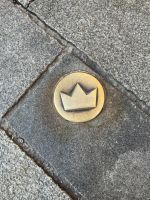 29.12.24  Bratislava -  Altstadt - Kennzeichnung des Krönungsweges
