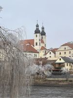 01.01.2025 Ankunft in Telc - das romantische Schloss an den Teichen