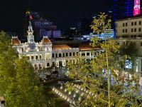 Rundgang im Zentrum von Saigon, Blick vom Rex Hotel