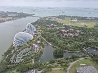 am Abreisetag: Blick vom Sky Observation Deck