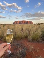 Sonnenuntergang am Uluru / Ayers Rock