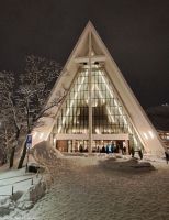 Tromsø - Eismeerkathedrale - Ishavskatedralen - Tromsdalen kirke