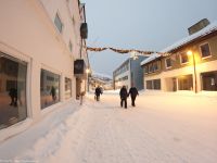 Honningsvåg (Nordkapp-Kommune) auf dem 71. Breitengrad - nördlichste Stadt der Welt