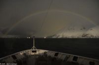 Nein - ohne Regen - kein Mond-Regenbogen!!! (auch für mich ist das eine neue Erfahrung!) - es ist ca. 20.00 Uhr im Winter