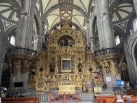 Altar in der Kathedrale von Mexico-City