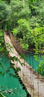 177 Brücke, die zum Dorf führt