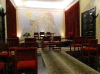 Hochzeitssaal gestaltet von Jean Cocteau im Rathaus von Menton