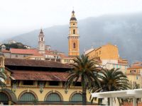 Blick auf die Altstadt von Menton