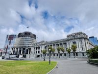 Tag 11 - „Beehive“-Parlamentsgebäude, Wellington 