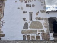 Steine der Zapoteken in der neuen Kirche, Teotitlan