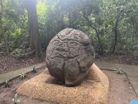 Steinskulptur im 