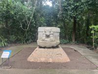 Steinskulptur im 