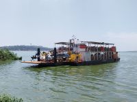 per Fähre über den Victoria-See, Uganda