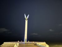 Maya-Engel am Malecon, Campeche