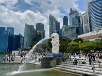 3. Tag: Stadtrundfahrt durch Singapur – Merlion