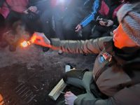 Überlebenstraining mit Feuer