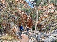 8. Tag: Ausflug in die West MacDonnell Ranges – Spaziergang zur Standley Chasm