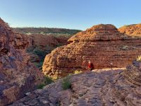 10. Tag: Morgenspaziergang am Kings Canyon (Kings Canyon Rim Walk)