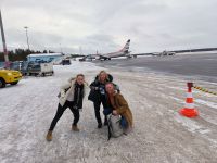 Kuusamo Airport Abreise 