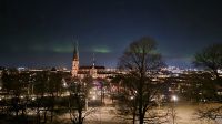 Nordlichter in Uppsala