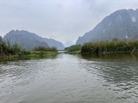 Ninh Binh, Boot fahren, trockene Ha Long Bucht