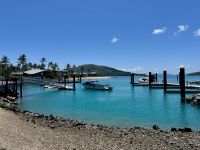 18. Tag: Tagesausflug auf die Daydream Island – Hafen am Resort