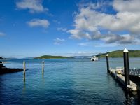 18. Tag: Tagesausflug auf die Daydream Island – Unsere Fähre läuft ein