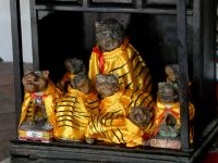 Anbetung im Cheng Hong Teng Tempel in Malakka