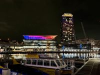 19. Tag: Darling Harbour in Sydney am Abend
