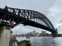 20. Tag: Stadtrundfahrt in Sydney – Fotostopp unter der Harbour Bridge