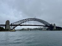 20. Tag: Stadtrundfahrt in Sydney – Blick vom Opernhaus auf die Harbour Bridge