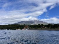 Zurueck zum Landeplatz im Nationalpark Vincente Perez Rosales